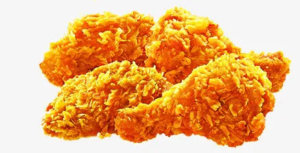 快餐脆皮炸鸡电商免抠