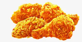 快餐脆皮炸鸡电商免抠