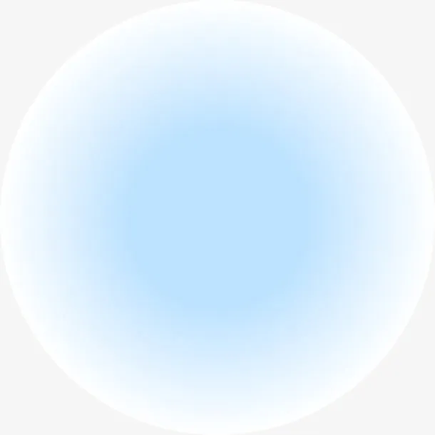 蓝色梦幻光圈免抠