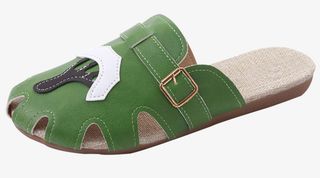 平底凉拖包头大头鞋免抠