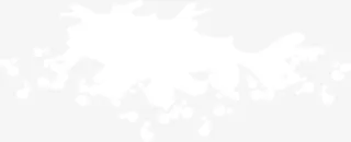 手绘白色水潭免抠