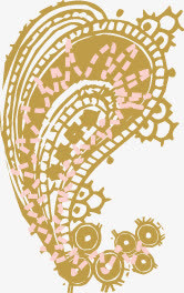 刺绣花纹矢量图免抠