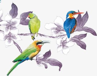 中国风国画免抠