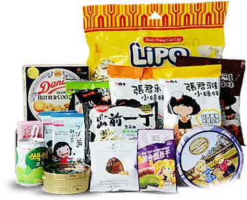 零食组合素材免抠