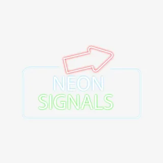 霓虹框灯指示牌免抠图标元素