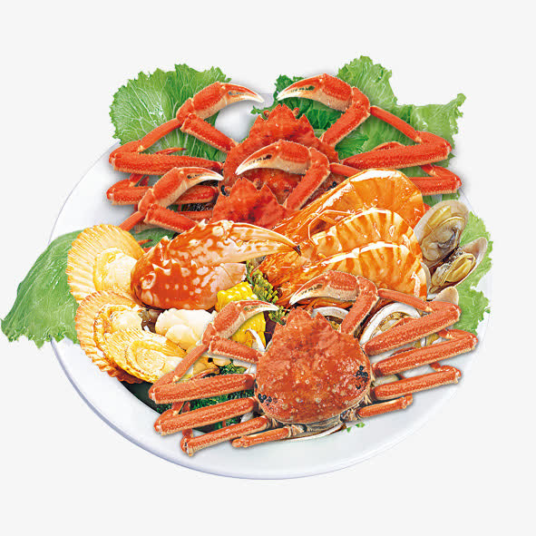 海鲜盛宴免抠