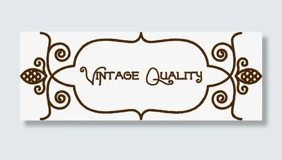 欧式古典标签免抠