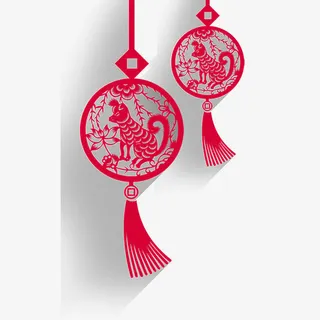 春节中国结素材下载免抠