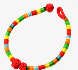 端午五彩绳手链1免抠