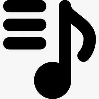 播放列表图标免抠