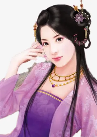 古代美女免抠