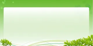 清新绿色宣传栏平面广告高清