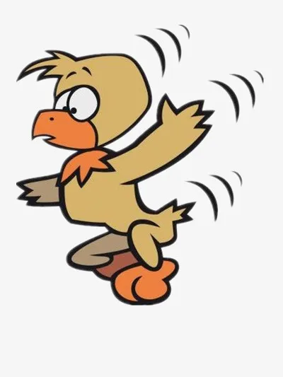 慌张的小鸟免抠