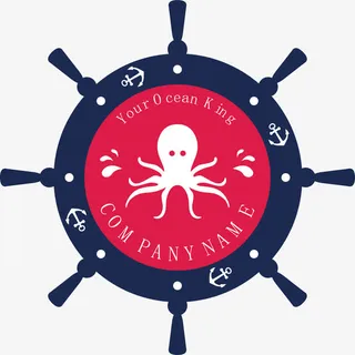 捕鱼logo设计免抠