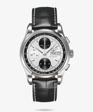 黑色手表浪琴腕表男表免抠