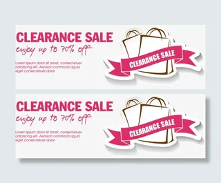 促销banner与图标图片