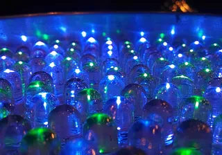 夜光玻璃珠背景高清