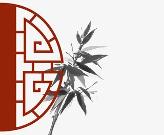 中国复古风边框免抠