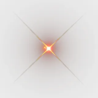 橙色的光线源免抠