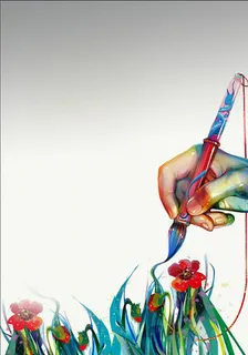 美术培训班海报背景素材高清