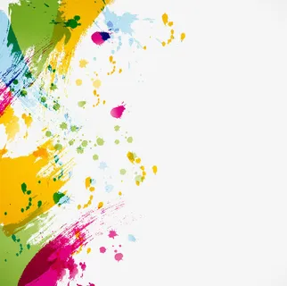 水彩海浪的海报设计免抠