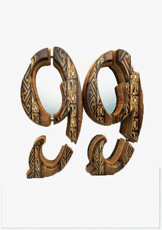 木纹艺术字99免抠