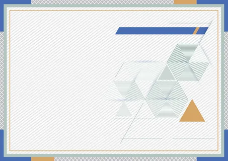 欧式花纹证书矢量素材背景高清