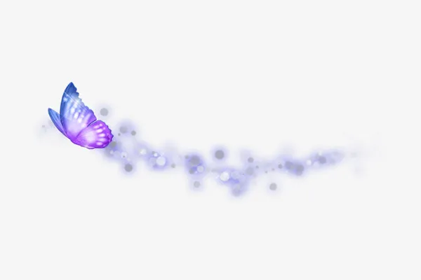 紫色的蝴蝶免抠