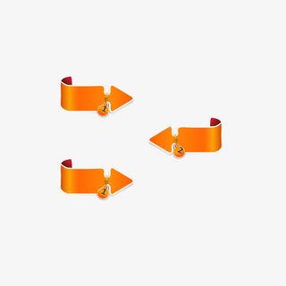 矢量ppt创意三角带小锁标签免抠