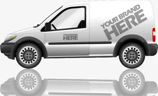 白色依维柯免抠