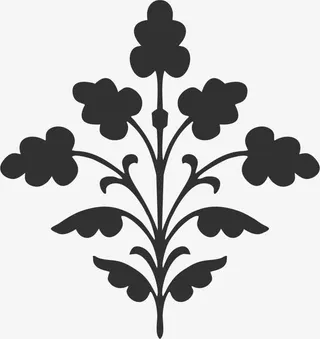 边框角花底纹图案素材免抠