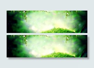 小清新梦幻背景海报