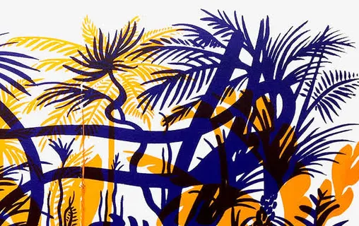 简约时尚花纹背景图案