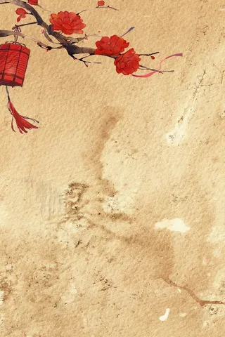 宣纸做旧古风简约大气背景高清