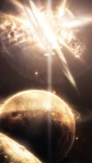 宇宙科技星光手机端H5背景高清