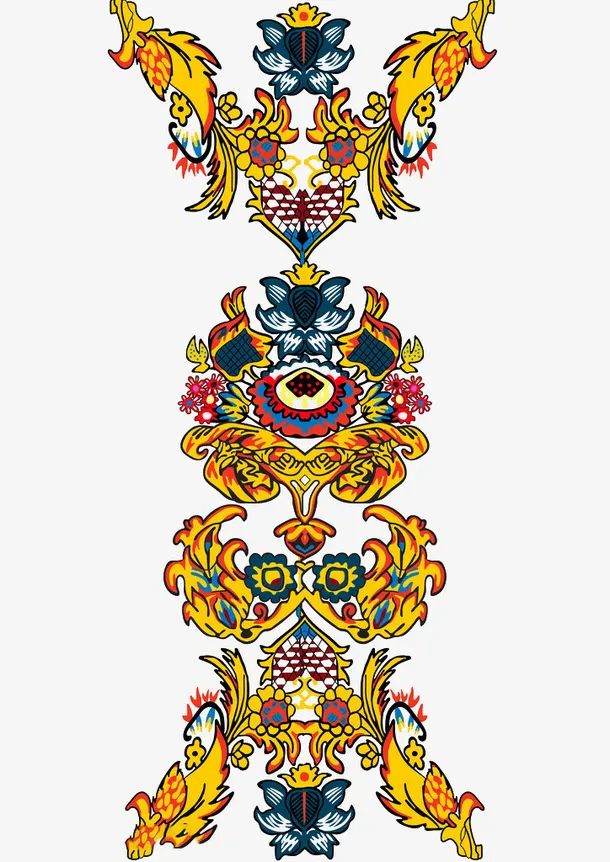 民族风图案素材图片免抠