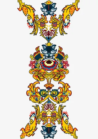 民族风图案素材图片免抠