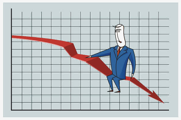 男人和箭头免抠