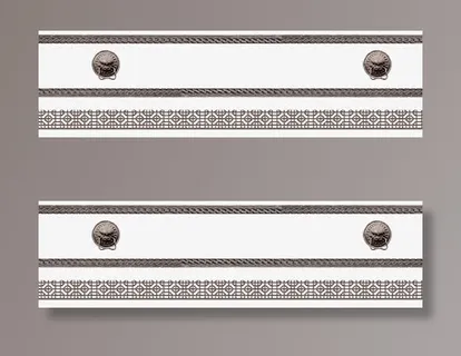 地产海报背景边框元素免抠