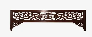 复古镂空门匾免抠