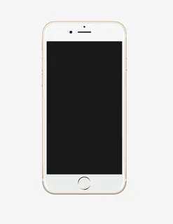 iPhone 7  白色免抠漂浮几何图元素 iPhone 7  白色免抠漂浮几何图元素