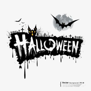 万圣节字体设计高清免扣素材免抠字体元素