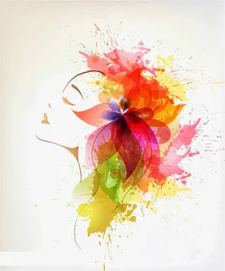 彩色装饰素材免抠