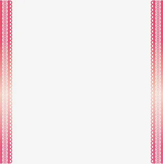 粉色蕾丝边框免抠