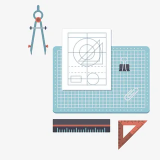 手绘测绘工具免抠