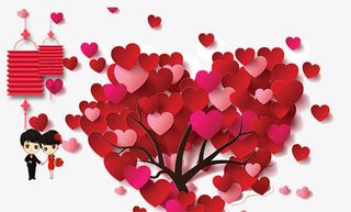 情人节花瓣免抠