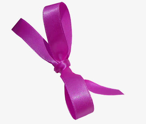 紫色彩带免抠