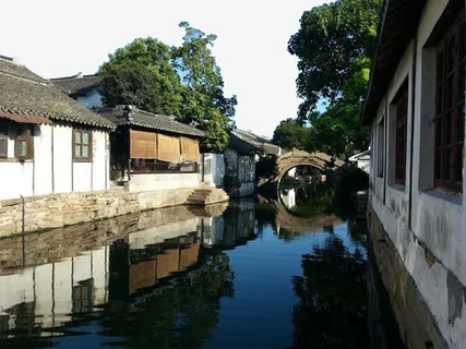 古镇小桥流水免抠