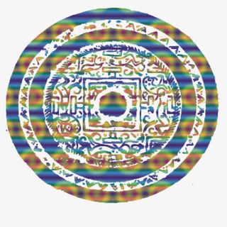 彩色图案剪纸免抠