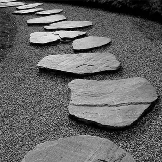 文艺石板小路高清